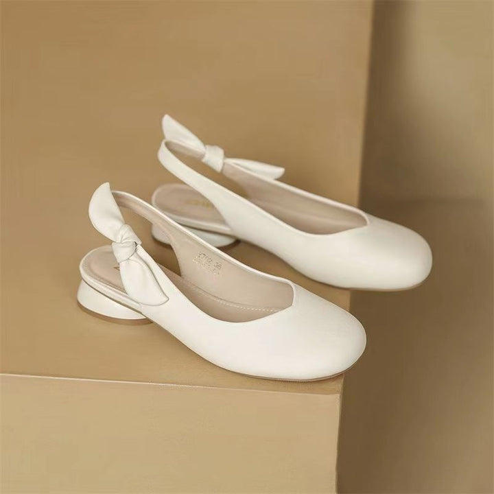 Dame Elegante Slingback-hæle med sløjfe-detalje Stilla