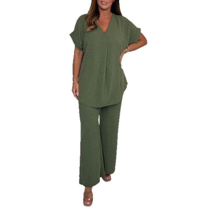 Dame Relaxed Fit Bred Buksedragt Stilla