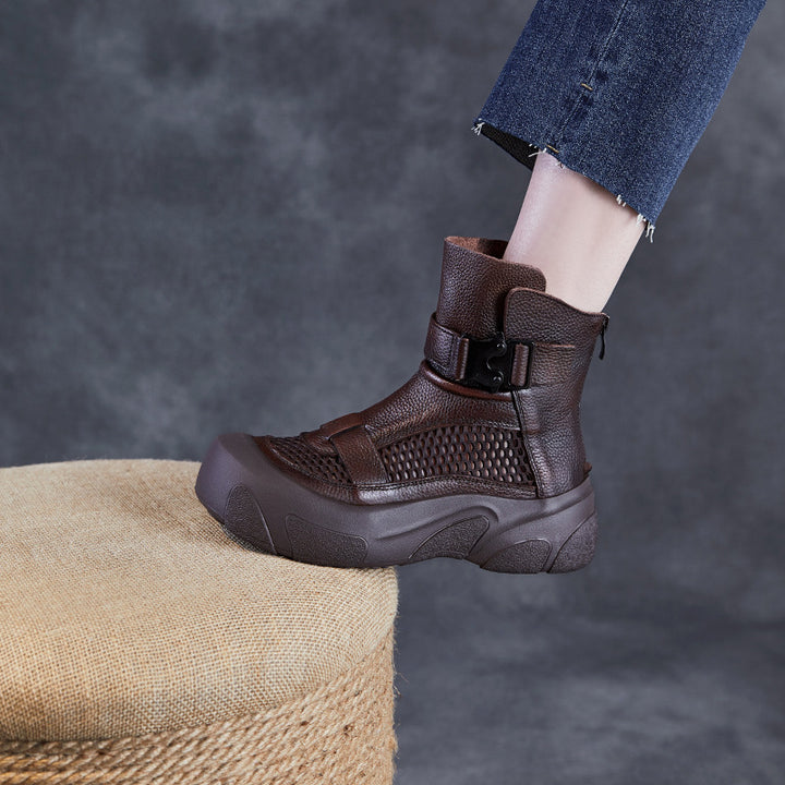 Herrer Åndbare Mesh Hightop Sneakers Stilla