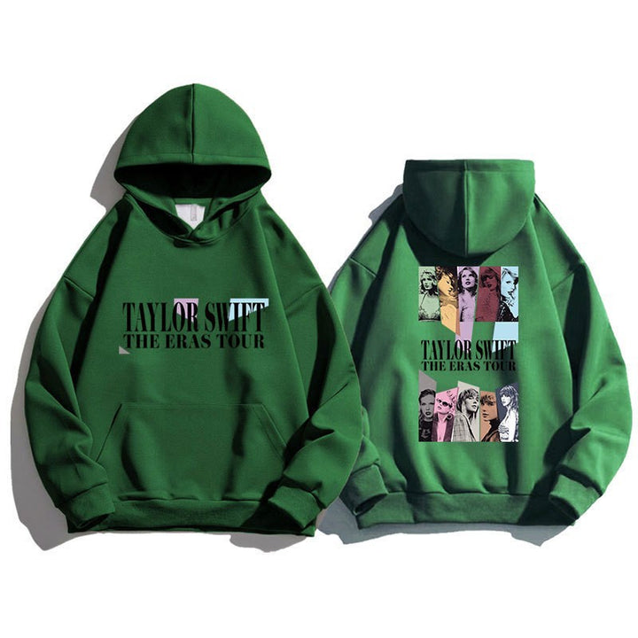 Kvinders hoodie med kunstnerisk motiv og inspirerende oplysning Skovae
