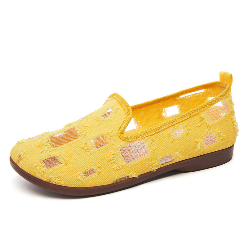 Dame Komfortable Slip-On Fritidsko med fashionable design Stilla