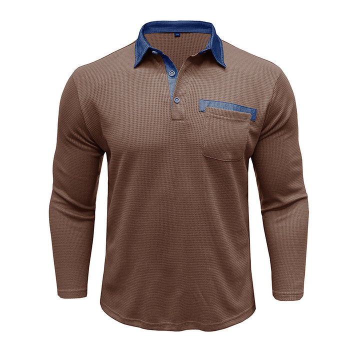 Herrer Langærmet Polo Shirt Stilla