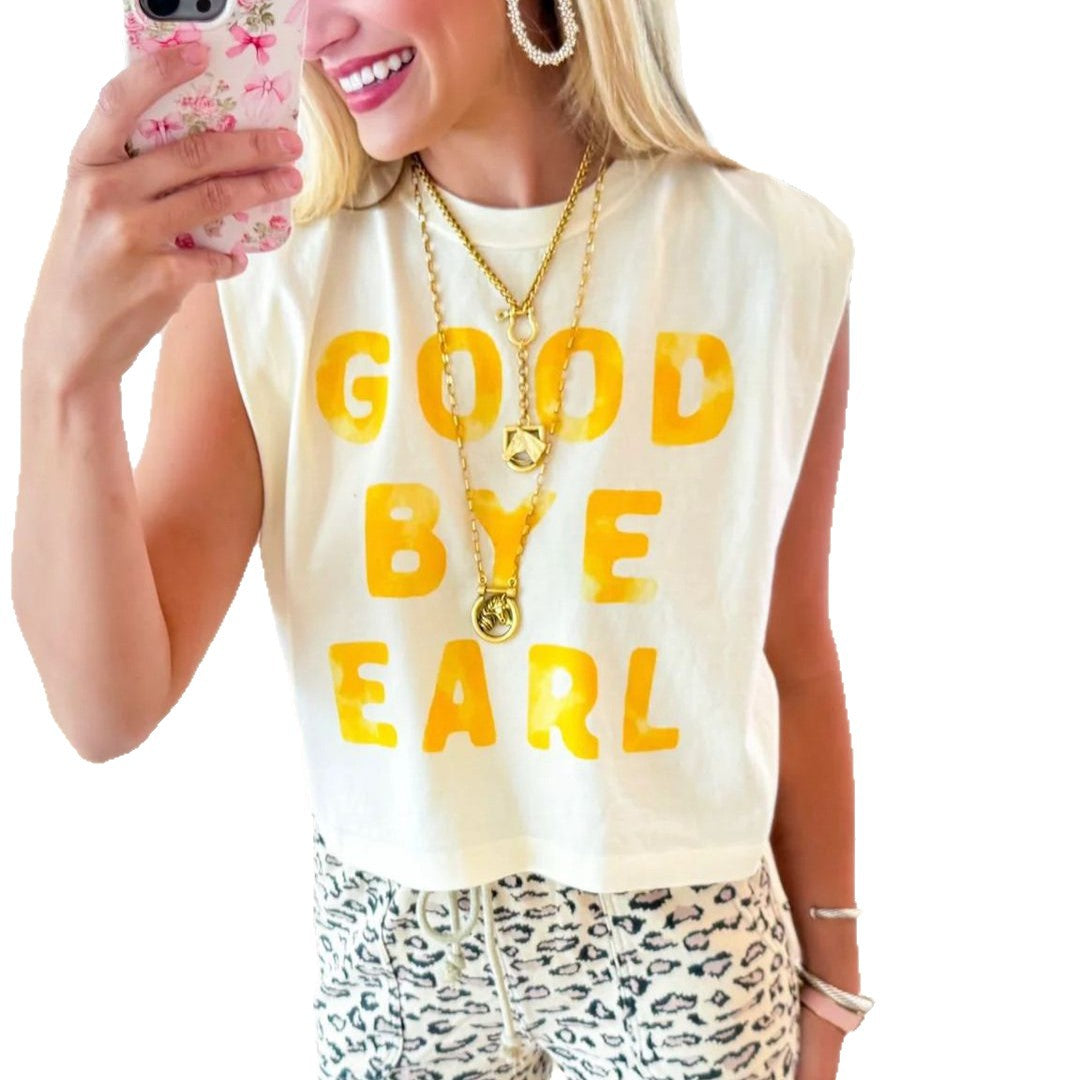 Dame Wohlfühl T-shirt med moderne motiv og afslappet snit Stilla