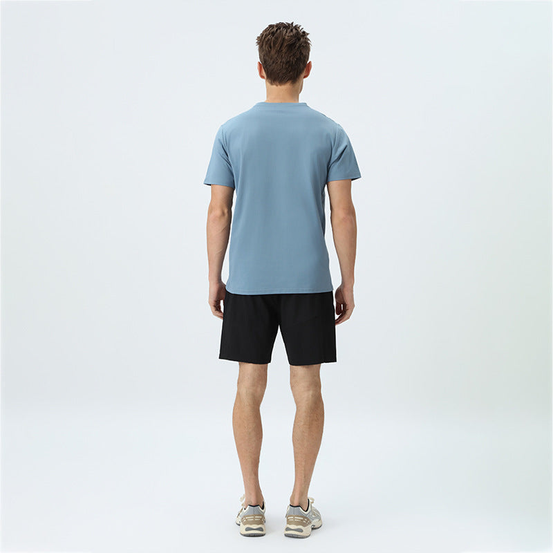 Herrer Sporty T-shirt med praktisk brystlomme Stilla