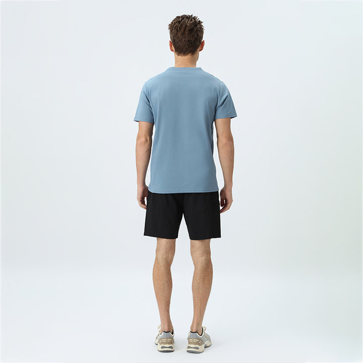 Herrer Sporty T-shirt med praktisk brystlomme Stilla