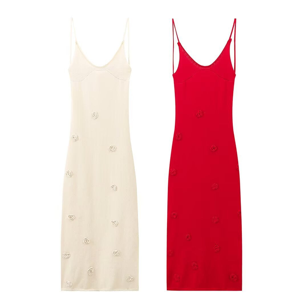 Femme Floral Bestiklet Maxikjole Stilla