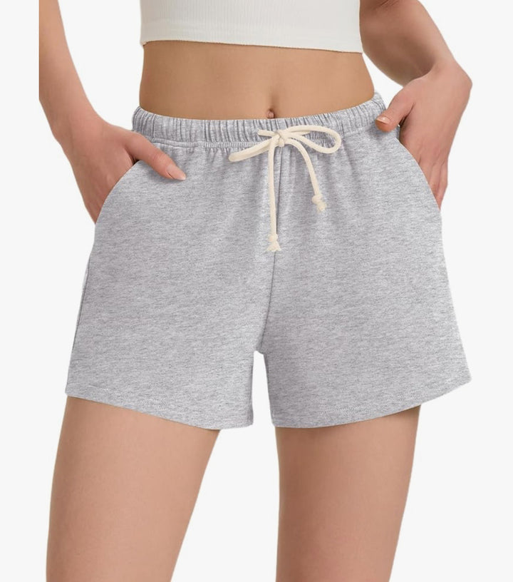 Dame Soft Cotton Drawstring Shorts Stilla