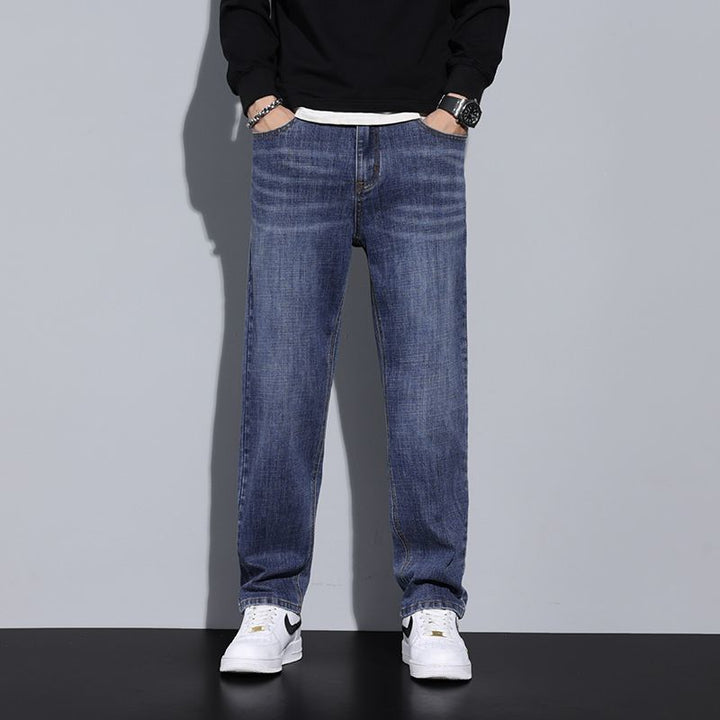 Herrer komfortable Relaxed Fit Jeans i afslappet snit Stilla