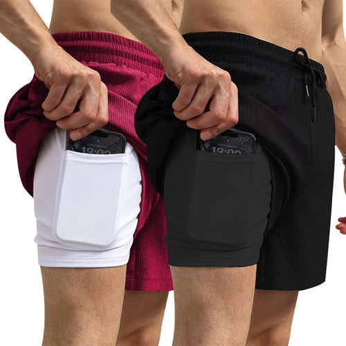 Herrer multifunktionelle shorts med sidelommer Stilla