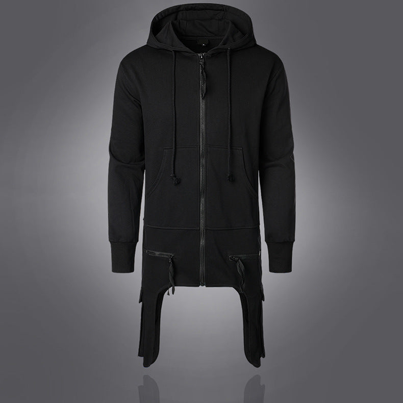 Herrer Urban Longline Zip-Up Hoodie Stilla