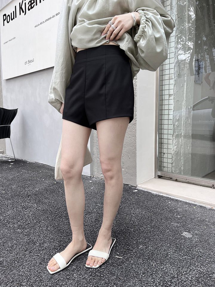 Dame mode shorts med høj talje og behagelig pasform Stilla