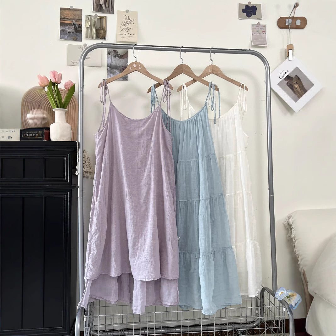 Femme Bohemian Gestufte Maxikjole Stilla