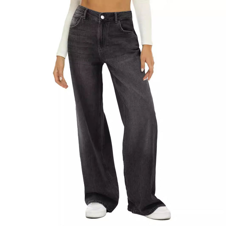 Dame Løst skårne højtaljede jeans i casual stil med smagfuld denim-vask Stilla