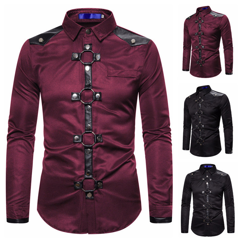 Herrer Edgy Fashion Utility Shirt Stilla