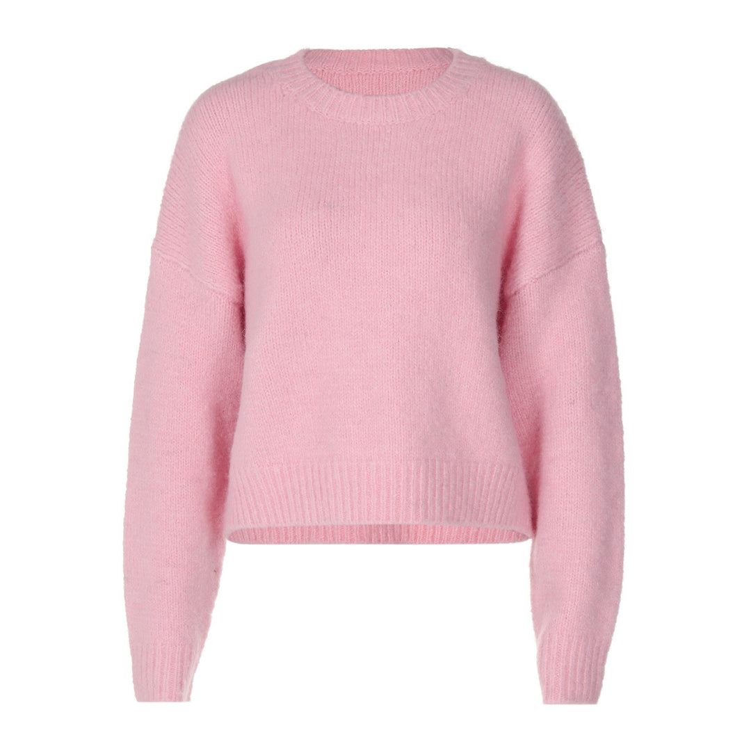 Dame Behagelig og moderne sweater lavet af blødt strik Stilla