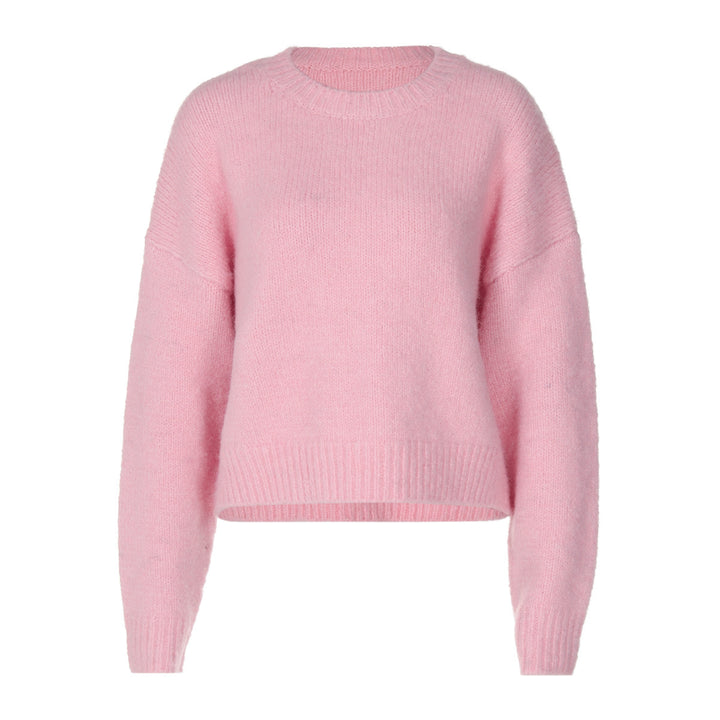 Dame Behagelig og moderne sweater lavet af blødt strik Stilla