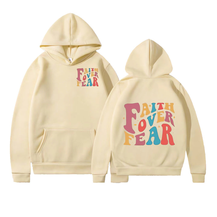 Dame hoodie med unikt grafisk display Skovae