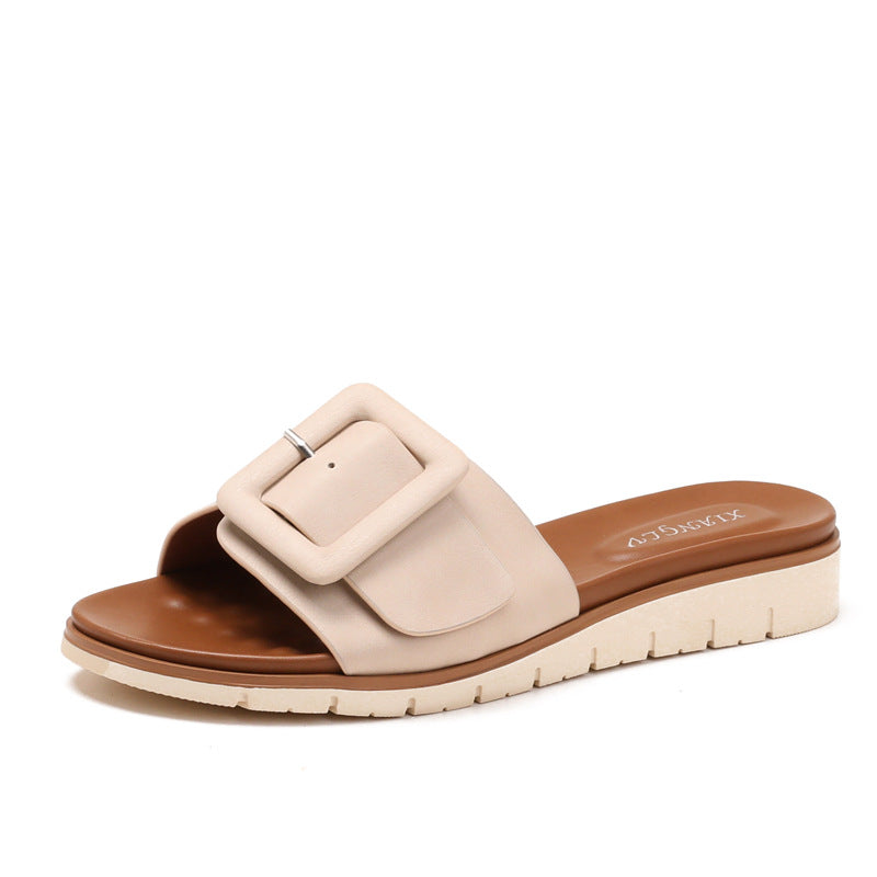 Dame elegante sandaler med moderne spænde-design Stilla