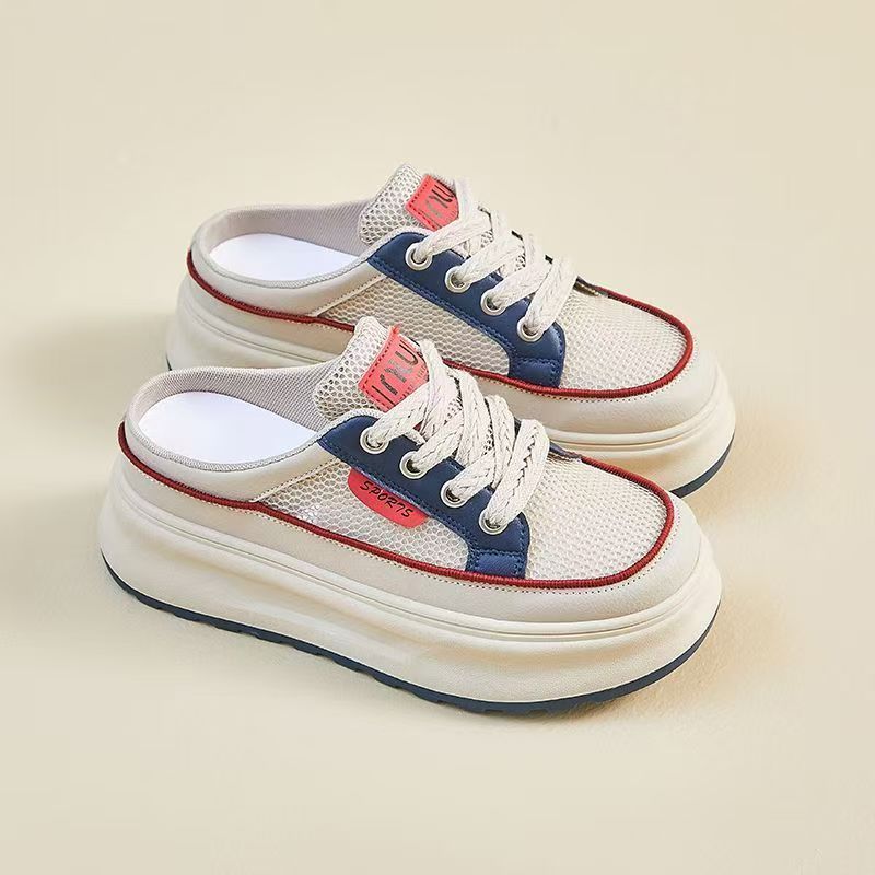 Dame behagelige sneaker med åndbart mesh-overmateriale og dämpende sål Stilla
