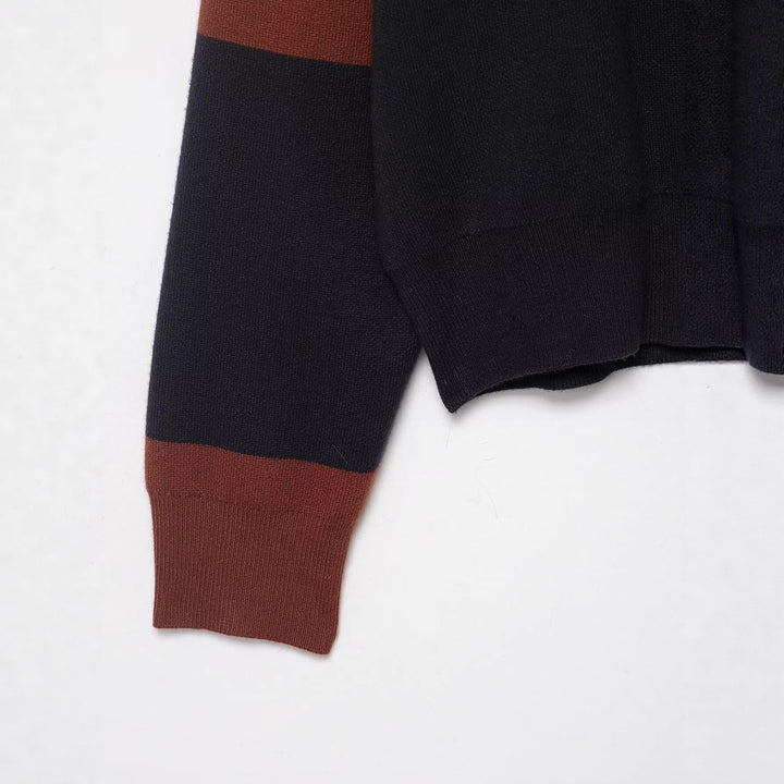 Kvinders casual polo skjorte sweater med sænkede skuldre Stilla