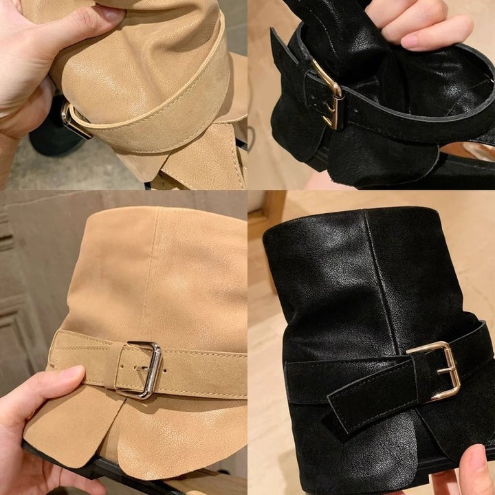 Dame Modebevidste Anklerem Sandaler Stilla