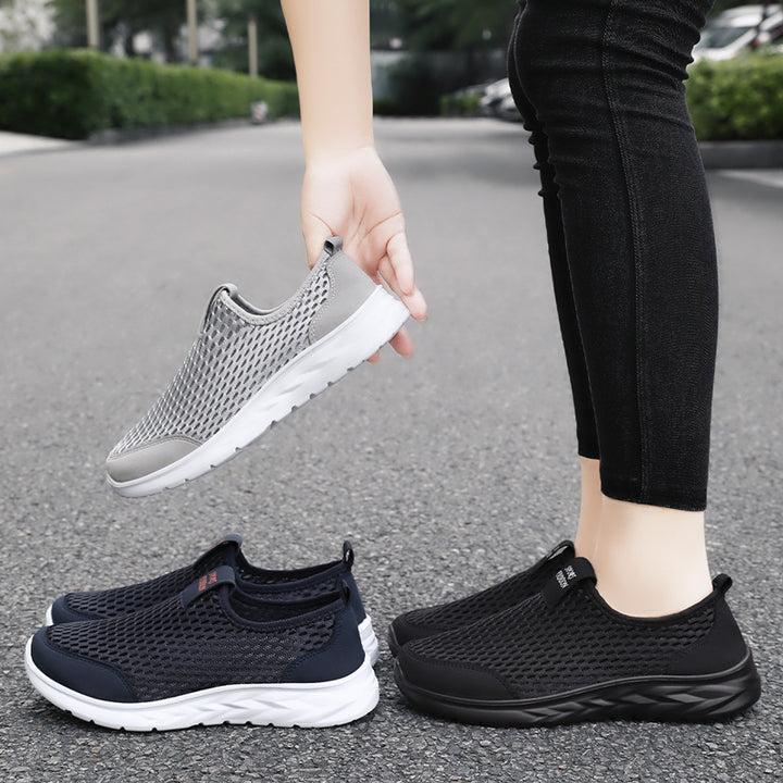 Femme Lightweight Åndbar Sko Sneakers med Komfort-Indersål Stilla
