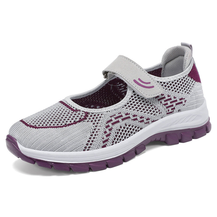 Dame Lettere Fritidssko med justerbar rem og åndbart netovermateriale Stilla