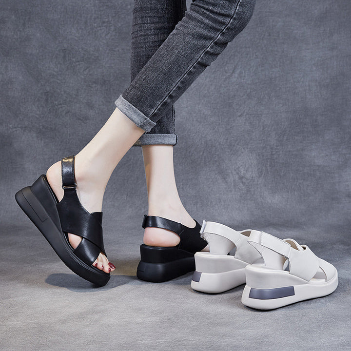 Dame Mode Slingback Kile Sandaler Stilla