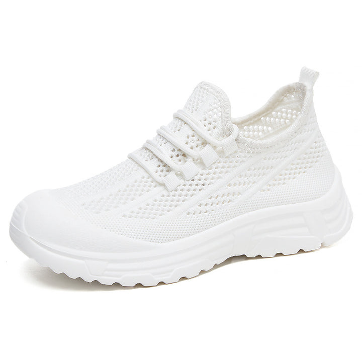 Dame Sporty Mesh-Sneakers med åndbart overtøj og dæmpende sål Stilla