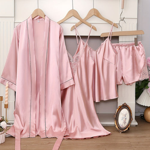 Femme Luxe Satin Lounge sæt Stilla
