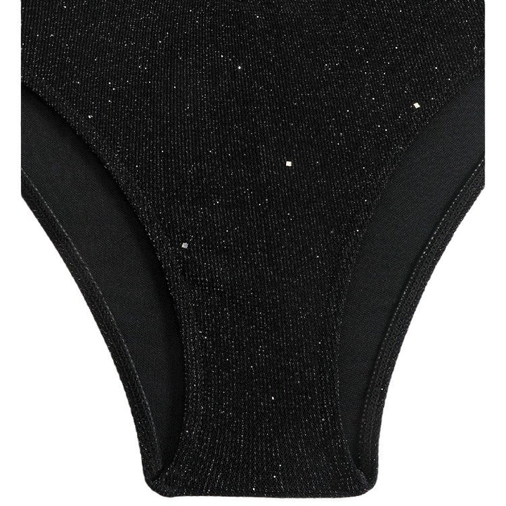 Dame Triangel-Bikini med funklende accenter og justerbare stropper Stilla