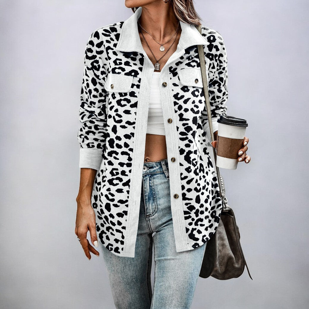 Stilla | Elegant Leopardjakke