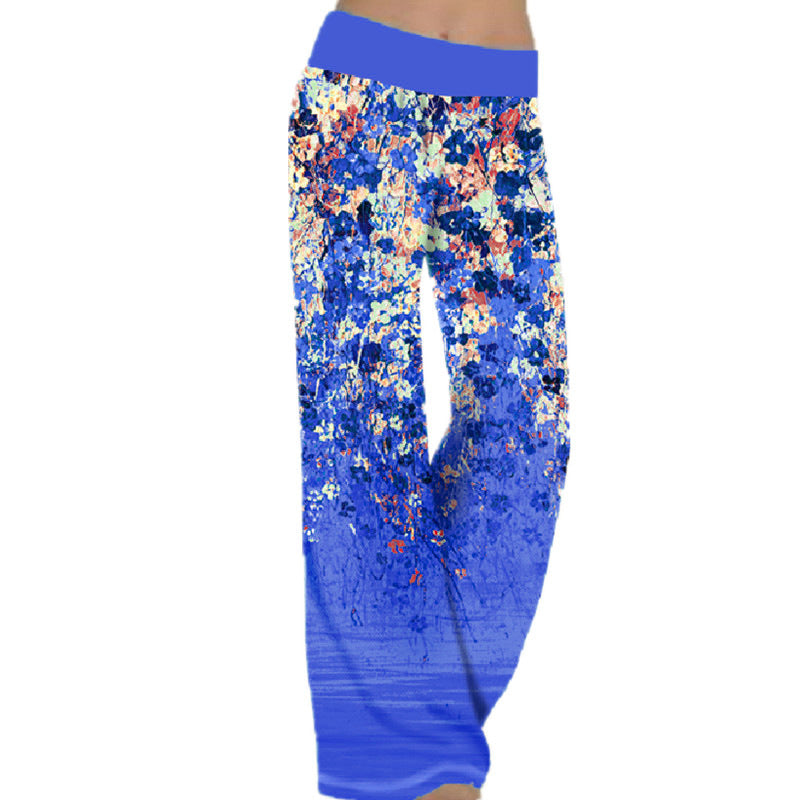 Dame Bohemian Floral Print Lounge Bukser Stilla