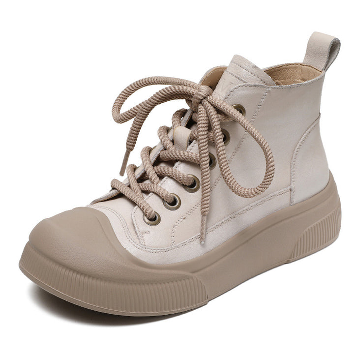 Dame High-Top Fritids Sneakers med hævet sål Stilla