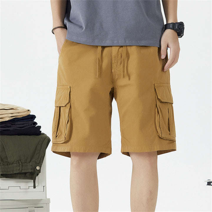 Herre let cargo-shorts med flere praktiske lommer Stilla