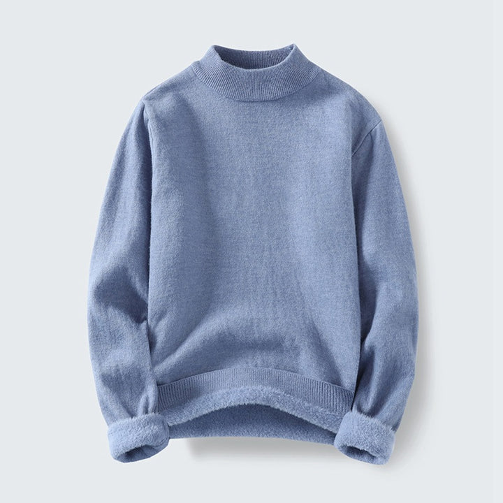 Herrer Ståkrave Behagelig Pullover Sweater Stilla