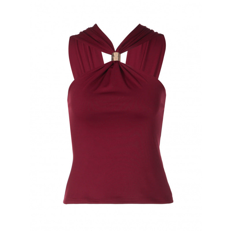 Damen Trägertop mit modischem Halter-Design und schmaler Passform Skovae
