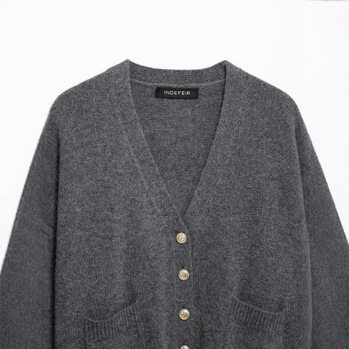 Femme Oversized Knap-up Cardigan Stilla