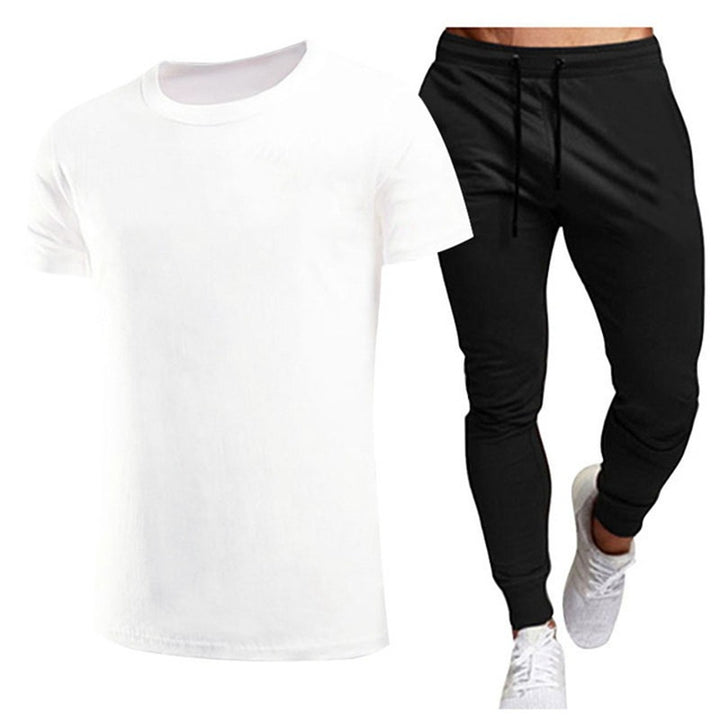Herrer komfortable fritidsoverdele med shorts Stilla