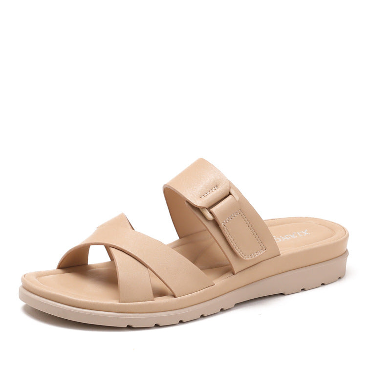 Dame flip-flops med elegant snit og justerbar rem Stilla