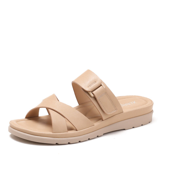 Dame flip-flops med elegant snit og justerbar rem Stilla