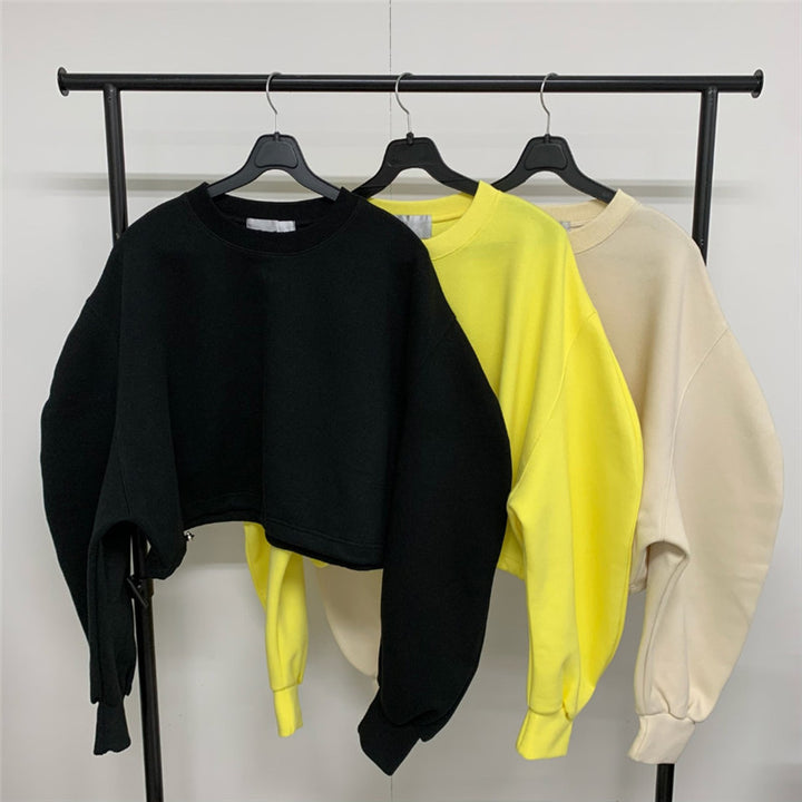 Kvinders fashionable sweatshirt med voluminøse ærmer Stilla
