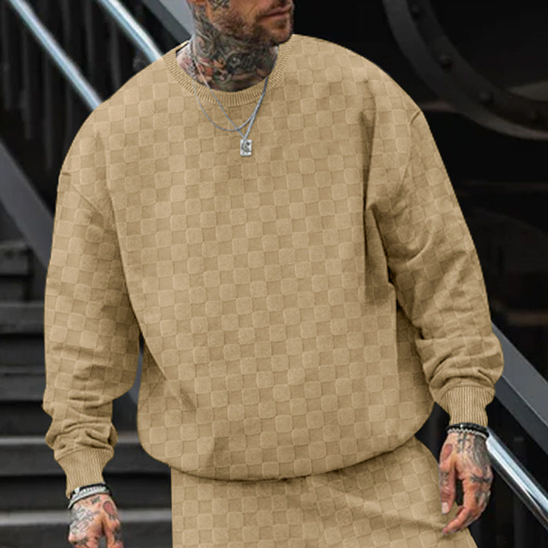 Herrer afslappet oversized sweater lavet af blødt materiale Stilla