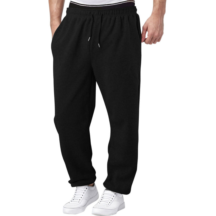 Herre komfortable joggingbukser med elastisk talje og sidelommer Skovae