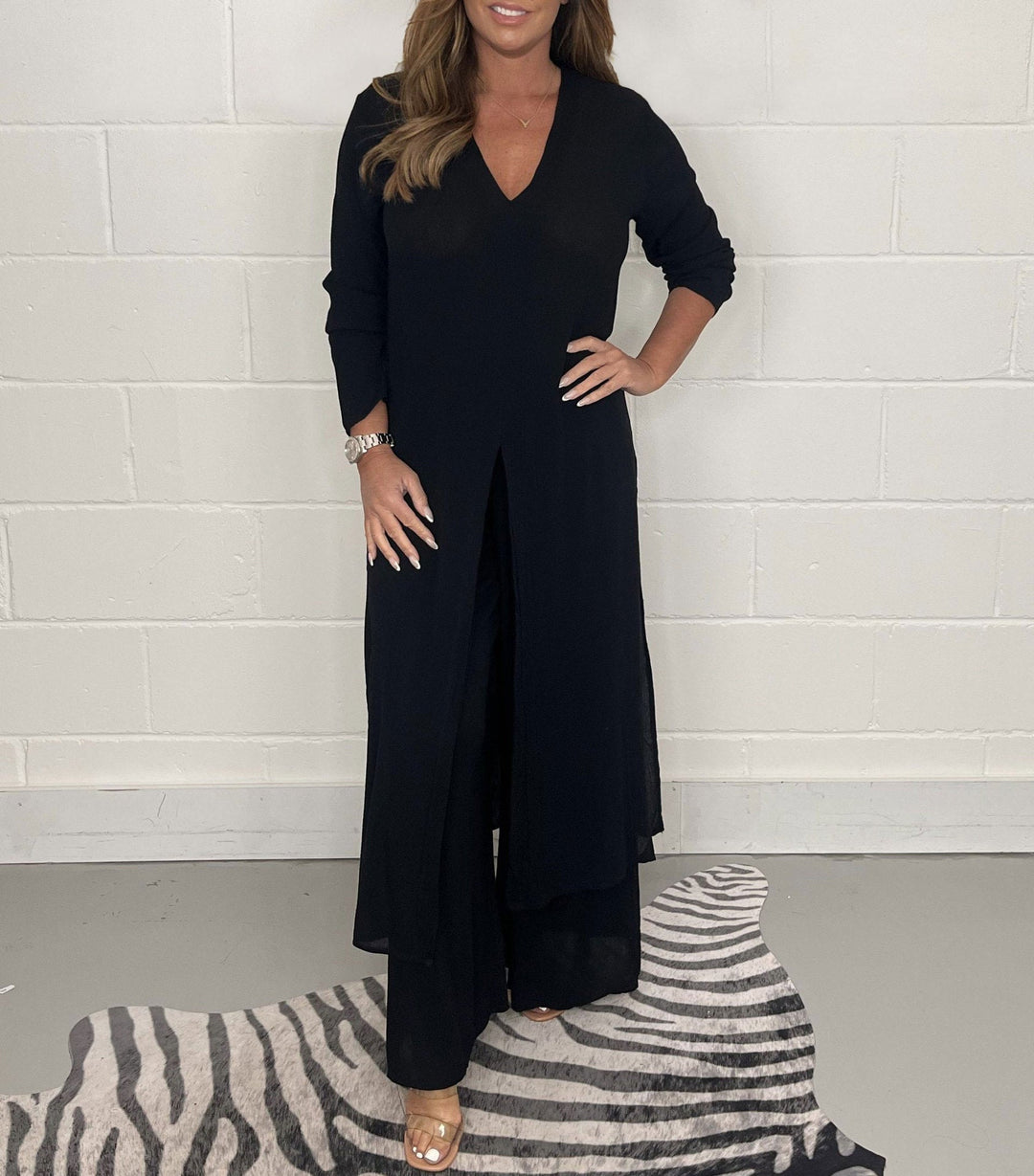 Stilla | Elegant To Delt Ensemble Med Høj Slids