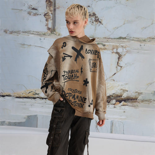 Kvinders Oversized Hoodie Stilla