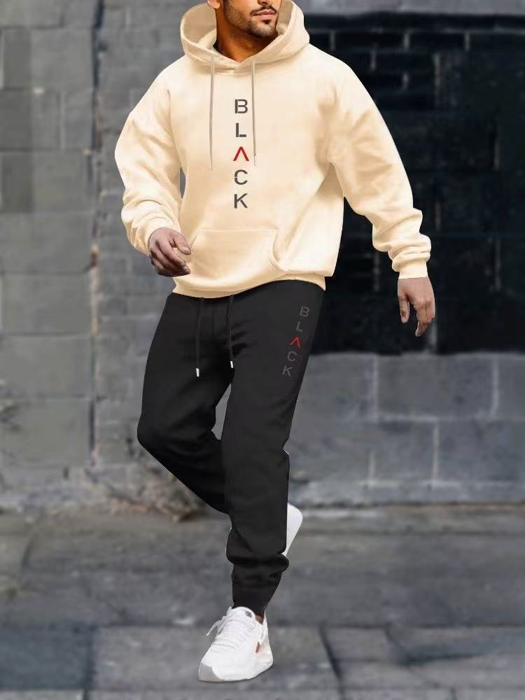 Herre Hoodie og Joggingbukser Sæt Skovae