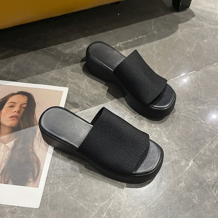 Dame Wedge-sandaler med ergonomisk fodseng og bred remparti Stilla