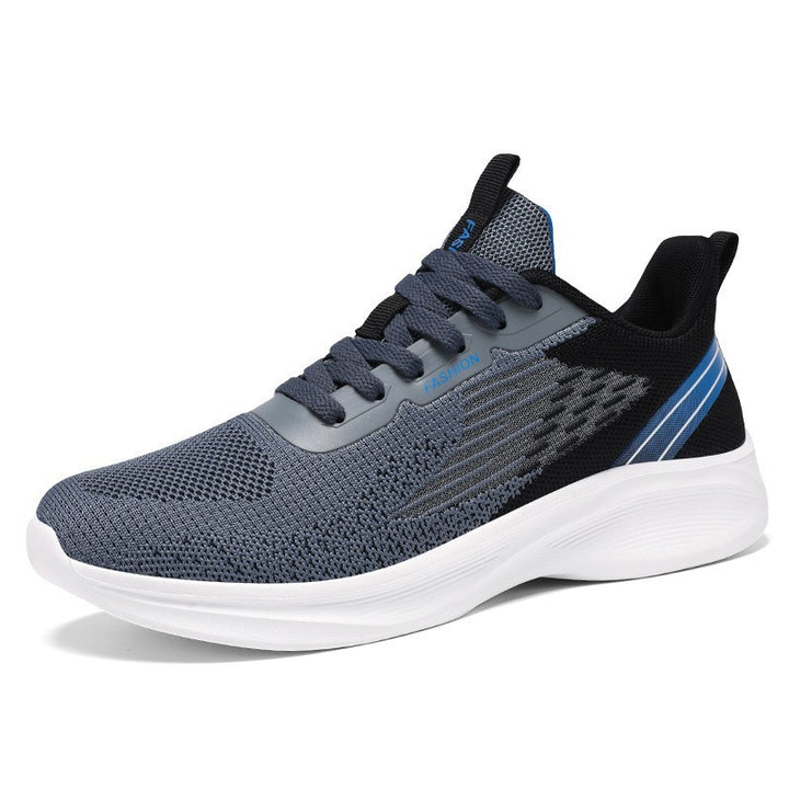 Herrer Åndbare Sport Sneakers med dynamisk Dæmpningsteknologi og skridsikker Ydersål Stilla