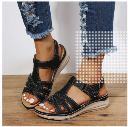 Dame Komfortable Sandaler med justerbar rem og ergonomisk dæmpning Stilla
